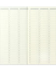 TRAVELER'S NOTEBOOK REFILL 018 FREE DIARY (WEEKLY VERTICAL)
