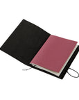 TRAVELER'S NOTEBOOK BLACK PASSPORT SIZE STARTER KIT