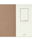 TRAVELER'S NOTEBOOK 2025 WEEKLY DIARY + MEMO
