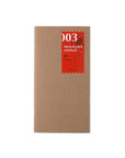 TRAVELER'S NOTEBOOK REFILL 003 BLANK NOTEBOOK