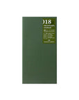 TRAVELER'S NOTEBOOK REFILL 018 FREE DIARY (WEEKLY VERTICAL)