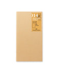 TRAVELER'S NOTEBOOK REFILL 014 KRAFT PAPER