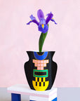 PAPER VASE TEMPLO BLACK