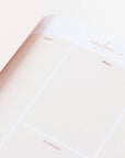 GREY WEEKLY UNDATED PLANNER