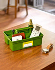 LARGE NAVY STORAGE CADDY