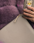 GREY/BEIGE LAPTOP CASE 10-12 INCH