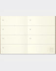 TRAVELER'S PASSPORT NOTEBOOK REFILL 007 FREE DIARY WEEKLY