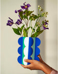 RIVIERA WAVE PAPER VASE