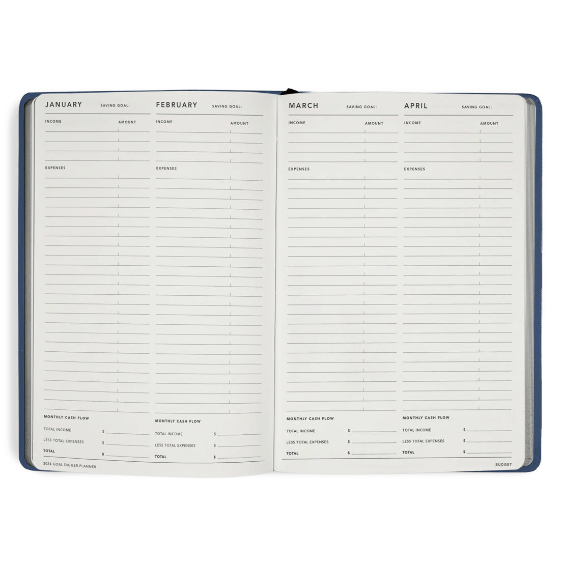 2024 ELEMENT BLUE GOAL DIGGER CLASSIC DIARY