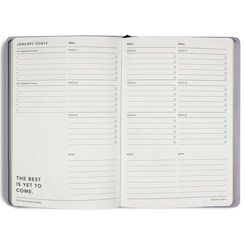 2026 LILAC CLASSIC GOAL DIGGER PLANNER