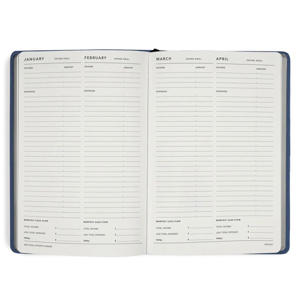 2025 BLACK GOAL DIGGER CLASSIC PLANNER