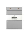 A5 LIGHT GREY SNAP PAD