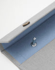 A5 LIGHT GREY SNAP PAD