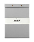 A4 LIGHT GREY SNAP PAD