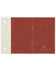 A6 RED MELANGE SNAP MEMO PAD