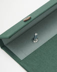 A5 DARK GREEN SNAP PAD