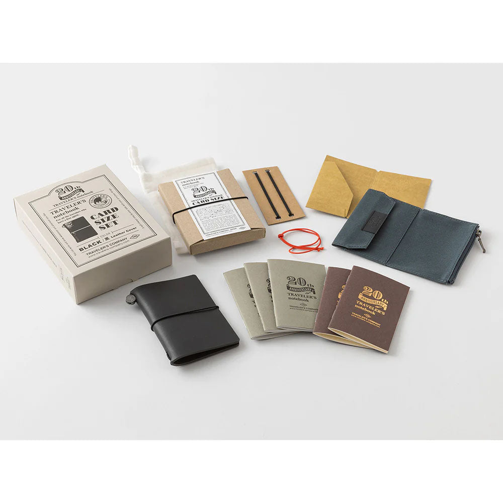 BLACK CARD SIZE 20TH ANNIVERSARY