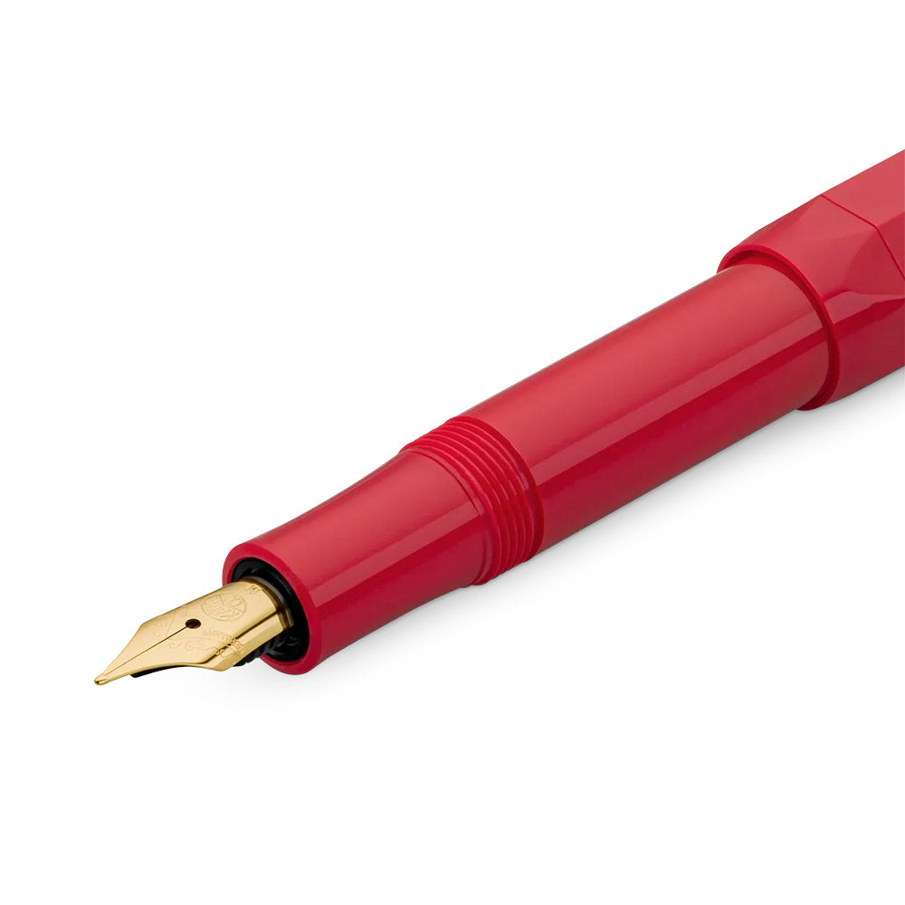 RED CLASSIC SPORT FOUNTAIN PEN - 0.9MM
