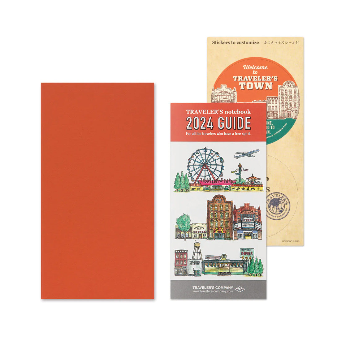 TRAVELER&#39;S NOTEBOOK 2024 MONTHLY DIARY REFILL