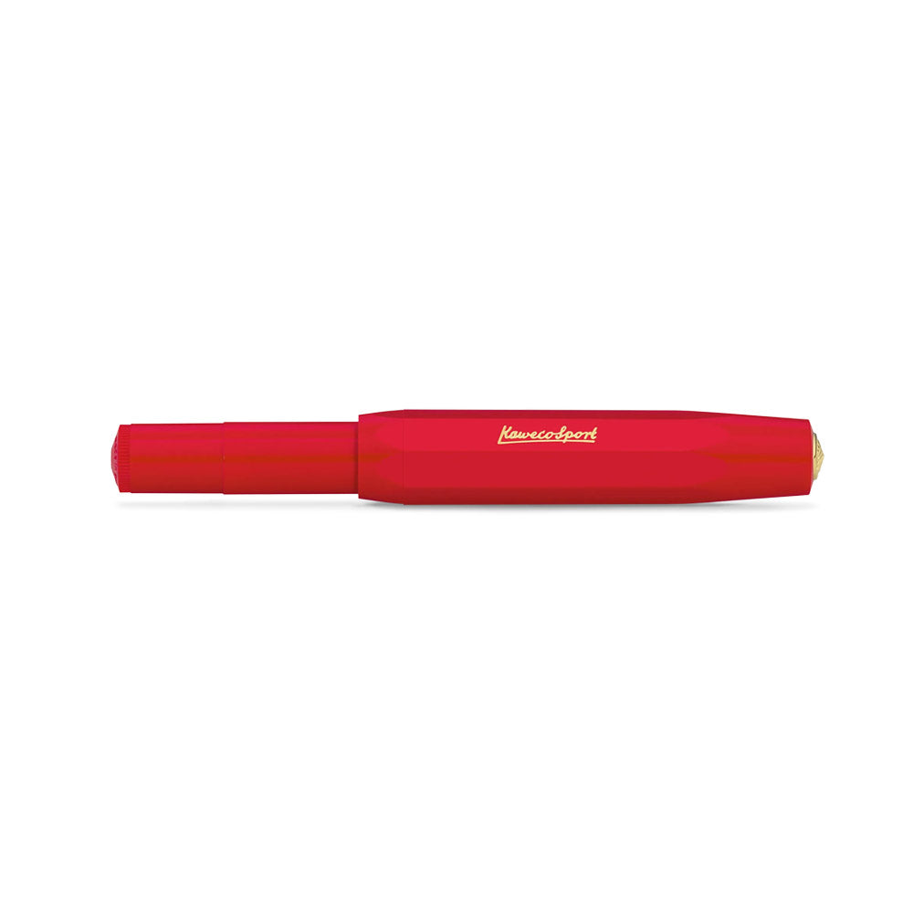 RED CLASSIC SPORT FOUNTAIN PEN - 0.9MM