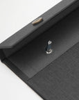 A4 FADED BLACK SNAP PAD