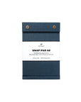 A6 DARK BLUE SNAP PAD