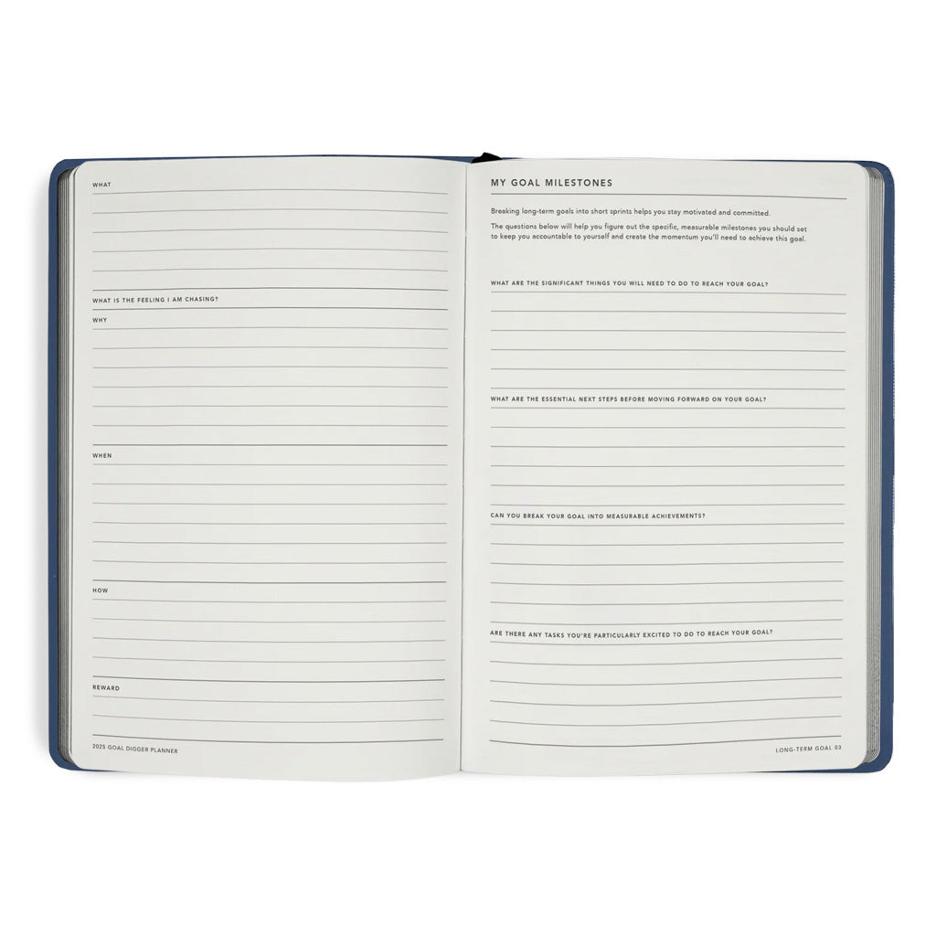 2025 BLACK GOAL DIGGER CLASSIC PLANNER