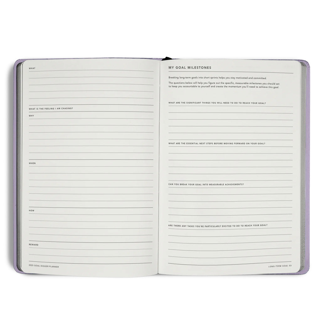 2025 LILAC GOAL DIGGER CLASSIC PLANNER