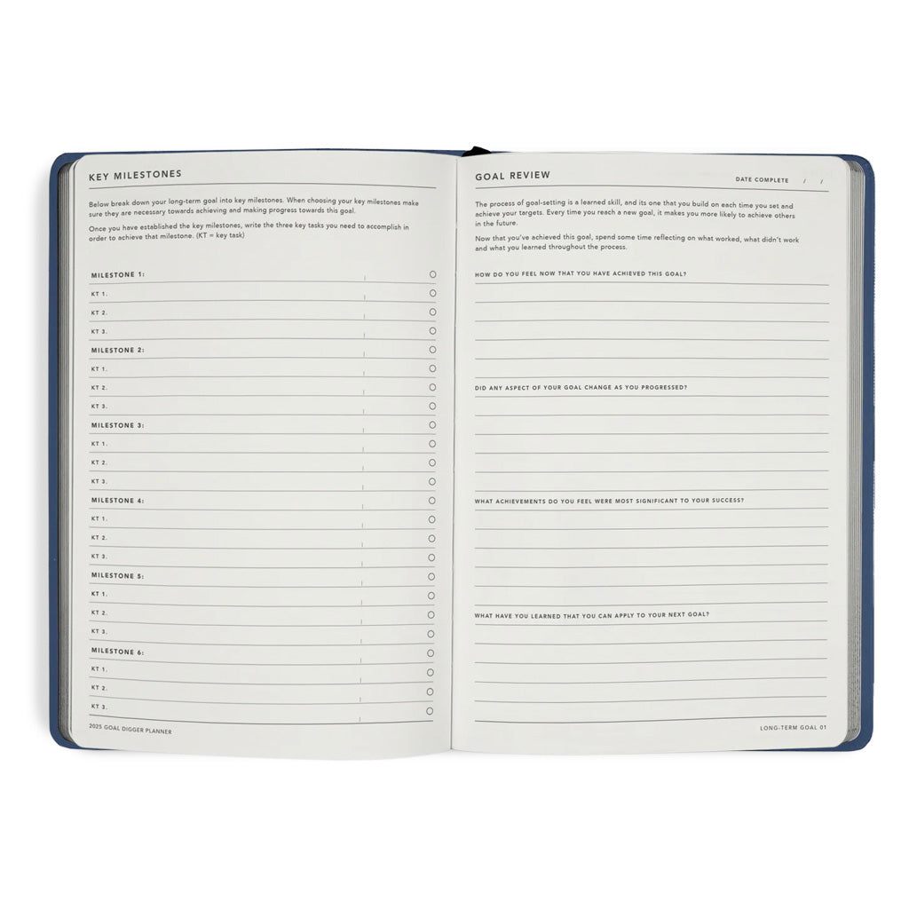 2025 BLACK GOAL DIGGER CLASSIC PLANNER