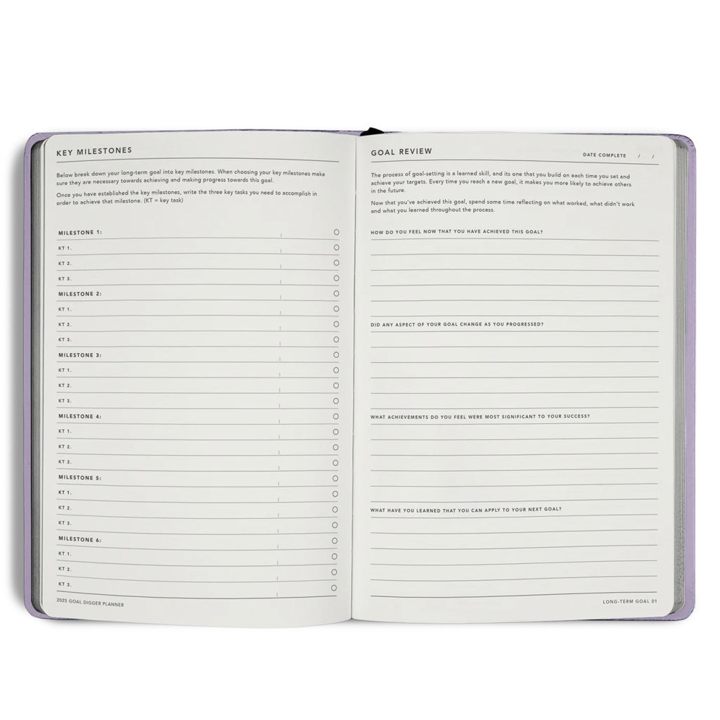 2025 LILAC GOAL DIGGER CLASSIC PLANNER