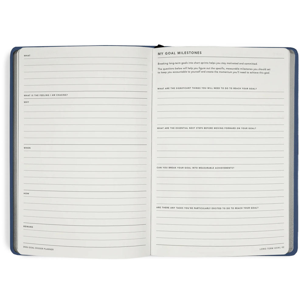 2026 BLUE ELEMENT CLASSIC GOAL DIGGER PLANNER