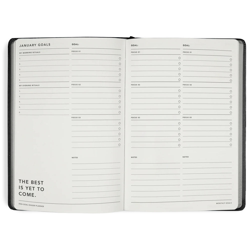 2026 BOLD GOAL DIGGER PLANNER