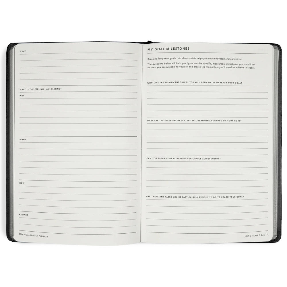 2026 BOLD GOAL DIGGER PLANNER