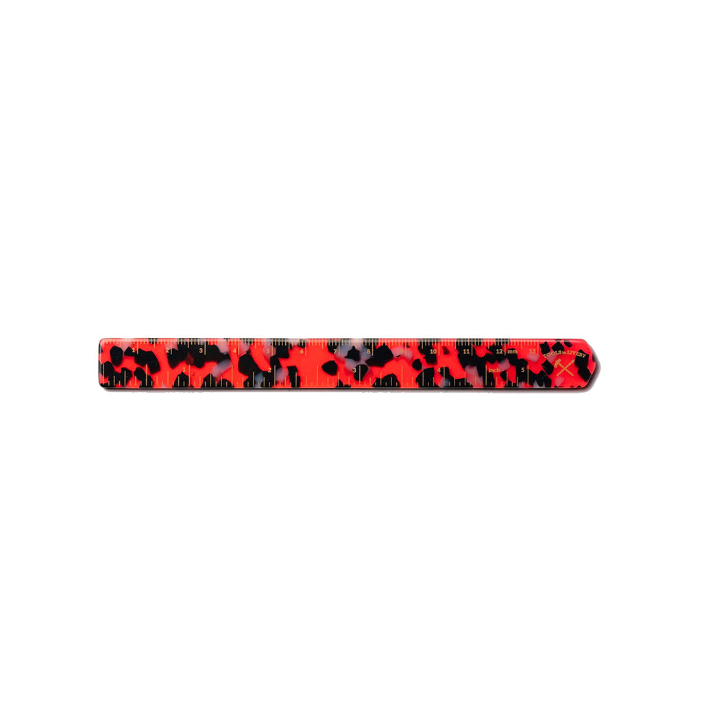 RED HEXETATE RULER – PAPER AND NEST