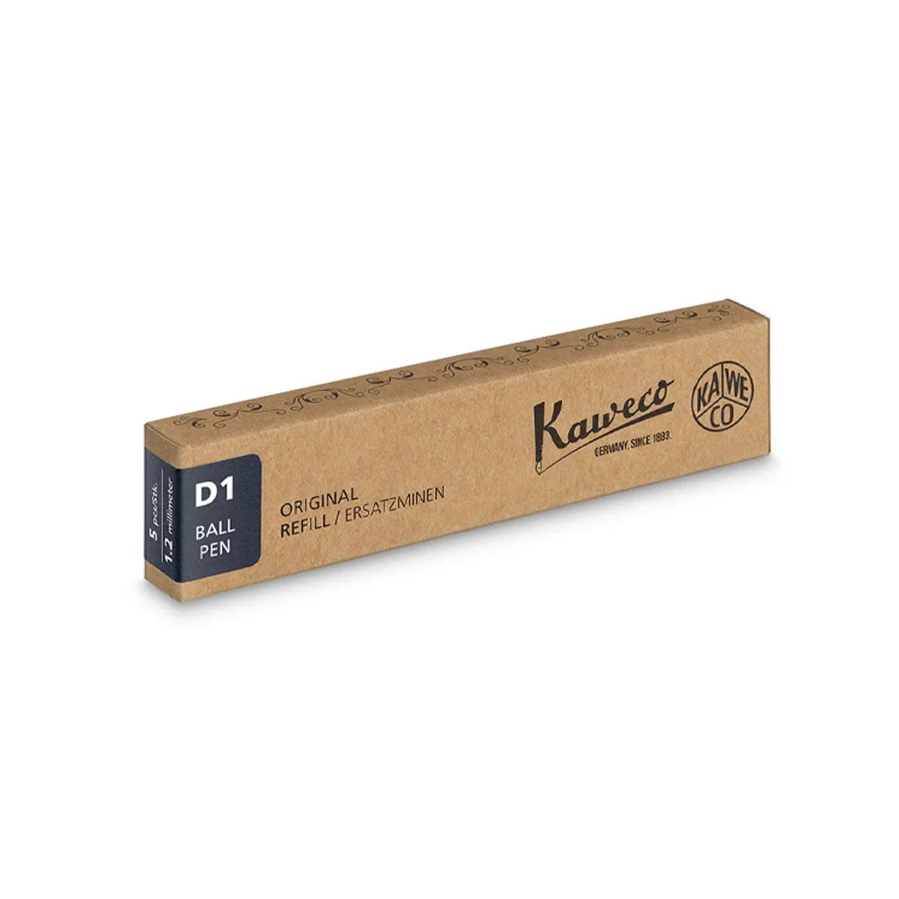 KAWECO BALLPEN BLACK REFILL 1.0