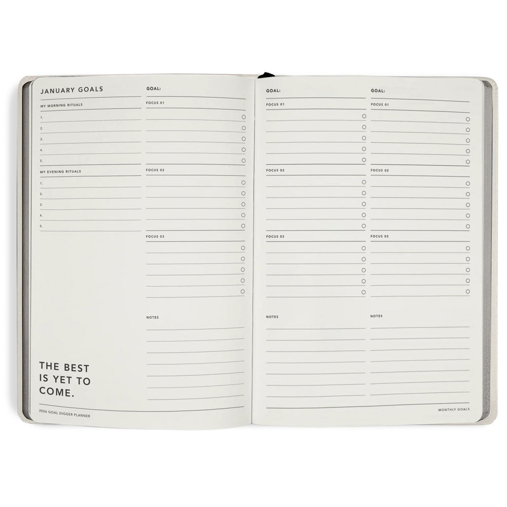 2026 VANILLA CLASSIC GOAL DIGGER PLANNER