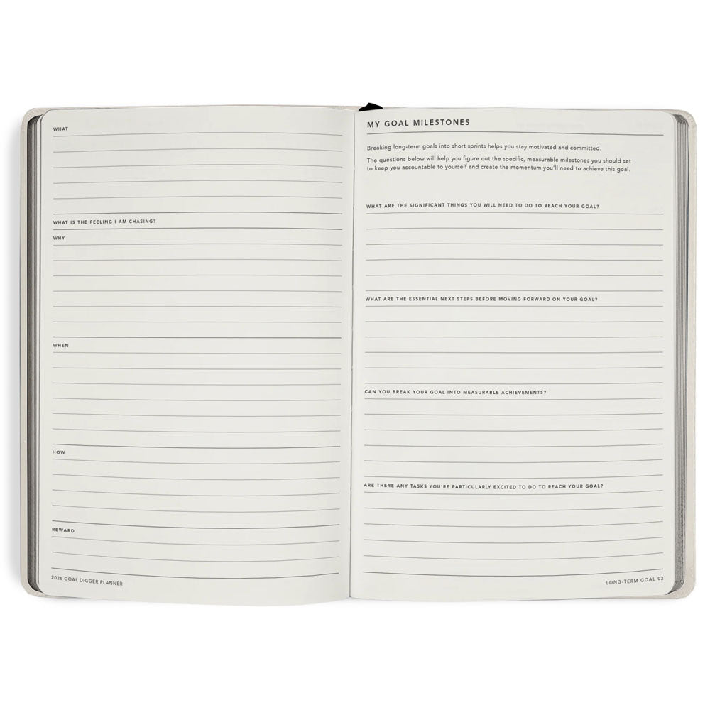 2026 VANILLA CLASSIC GOAL DIGGER PLANNER