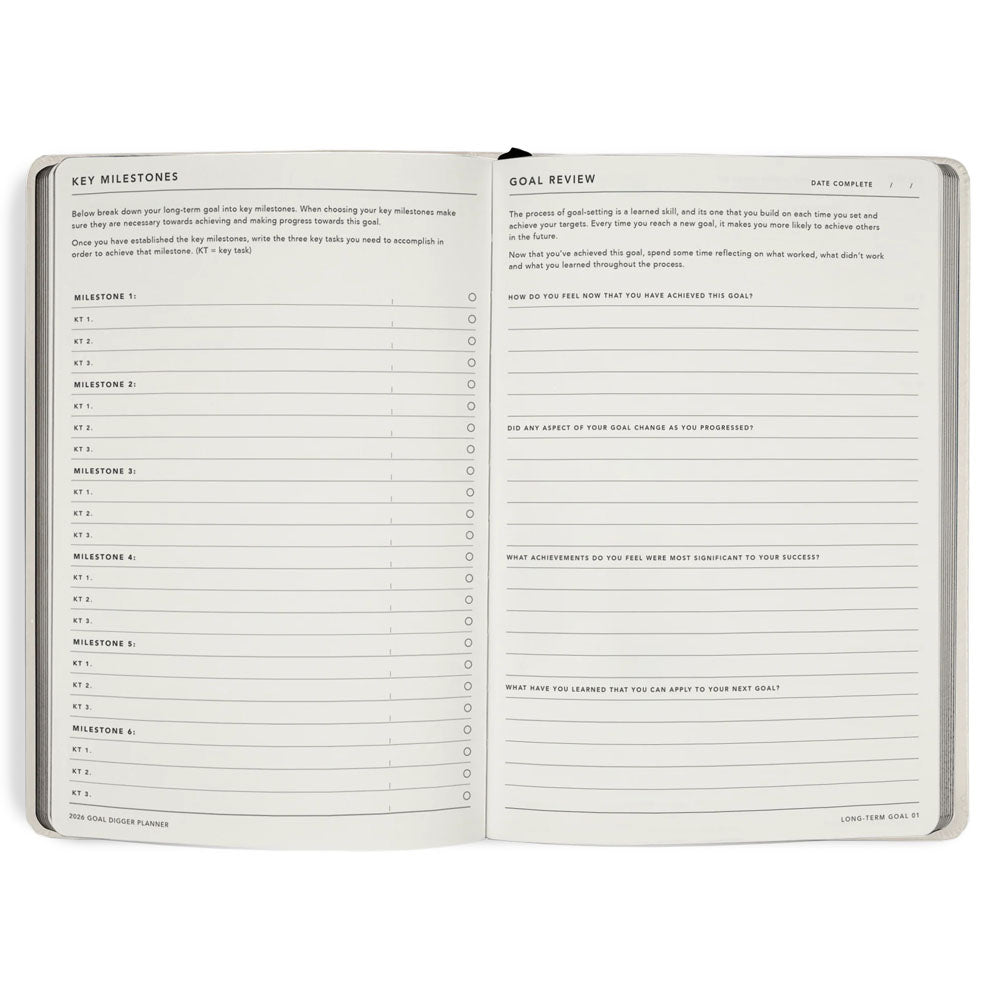 2026 VANILLA CLASSIC GOAL DIGGER PLANNER