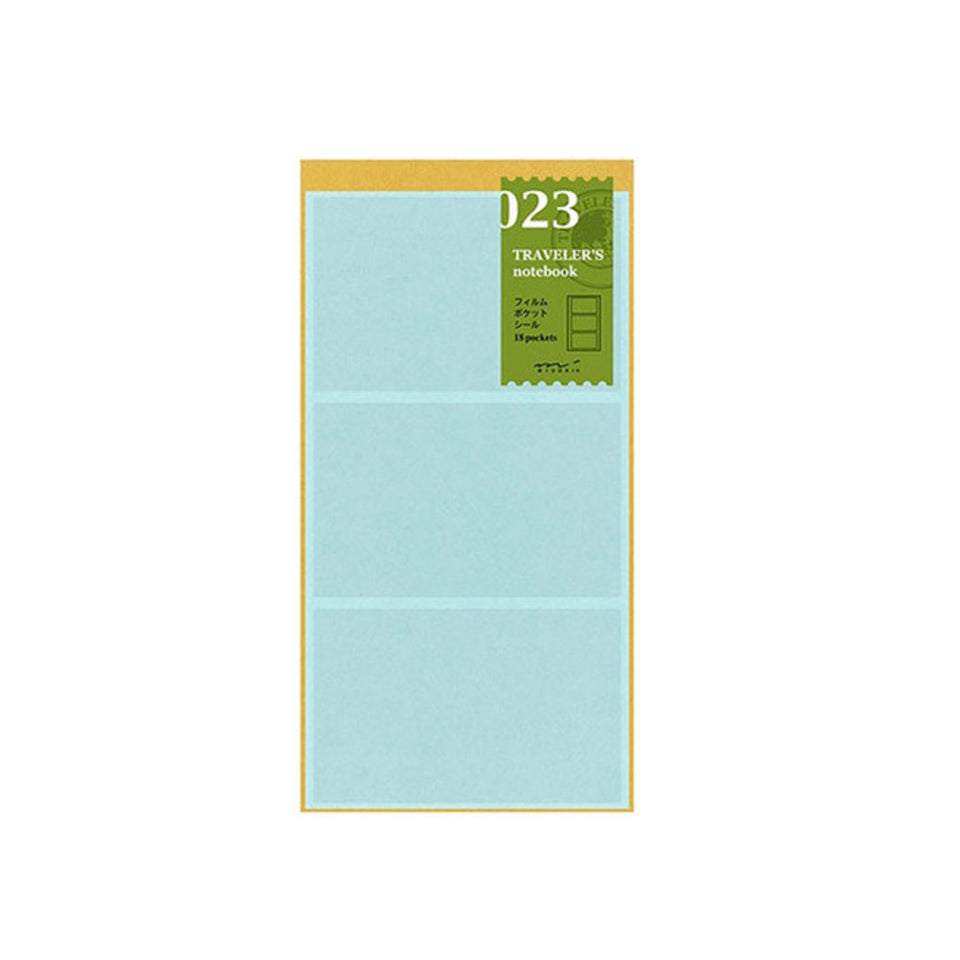 TRAVELER'S NOTEBOOK REFILL 023 FILM POCKET STICKER