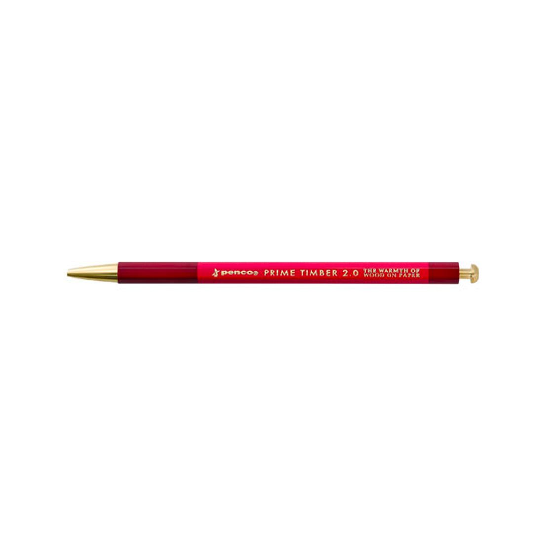 RED BRASS PRIME TIMBER 2.0 MECHANICAL PENCIL