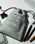 WRITING IS THINKING ON PAPER SMALL BAG