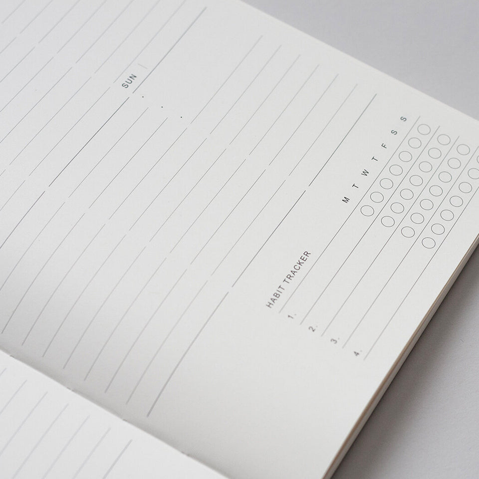 3 IN 1 CHARCOAL BLUE PLANNER