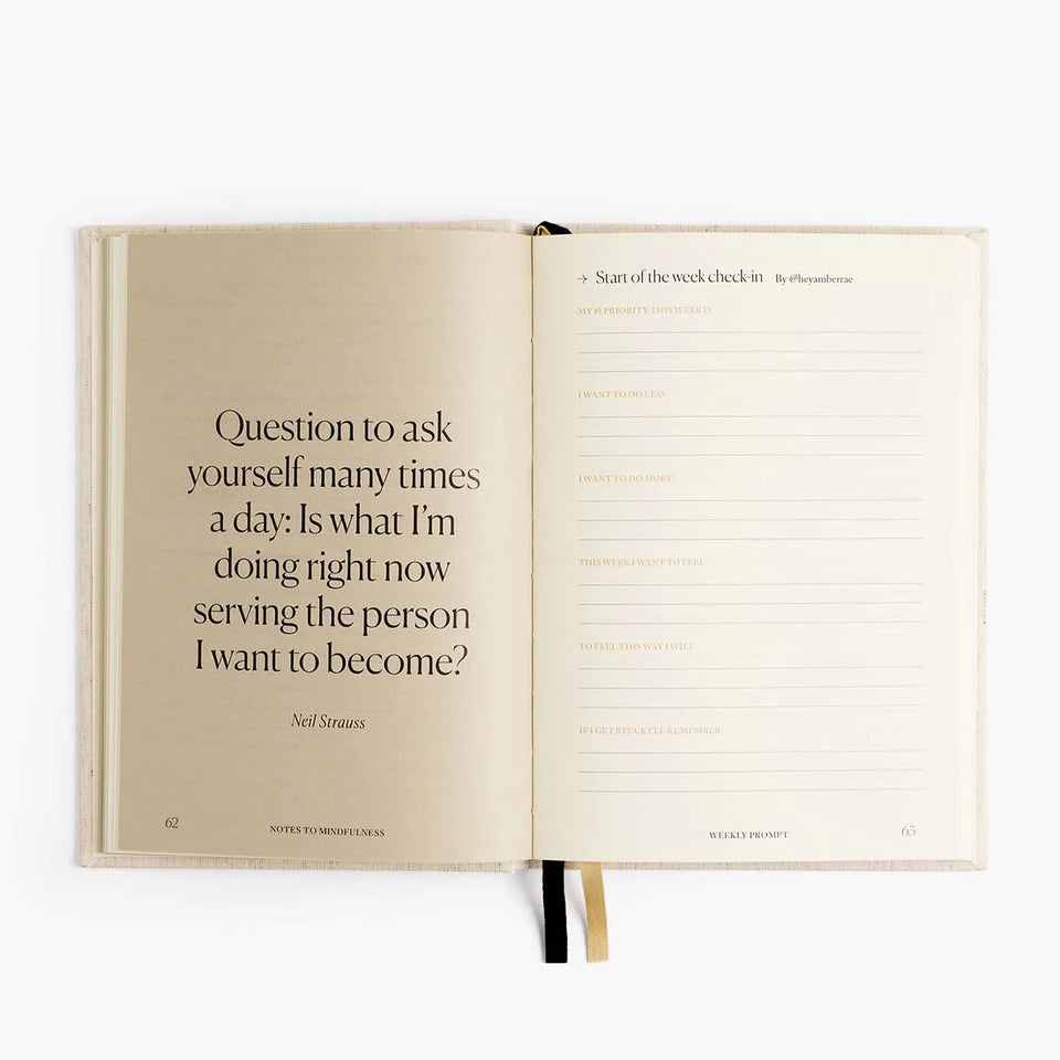 NOTES TO MINDFULNESS JOURNAL